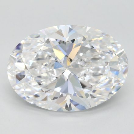 Lab Grown Diamond Lab-grown 4,2Ct D-FL Oval - IGILG754593973 1