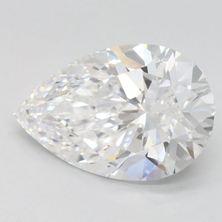 Lab Grown Diamond Lab-grown 3,54Ct D-IF Pear - IGILG768631728 1