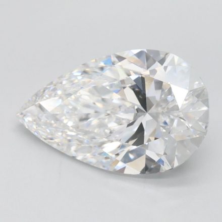 Lab Grown Diamond Lab-grown 3,07Ct D-FL Pear - IGILG784644819 1