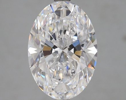 Lab Grown Diamond Lab-grown 3,71Ct D-FL Oval - IGILG784604241 1