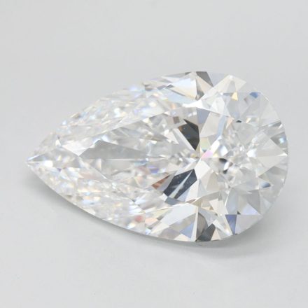 Lab Grown Diamond Lab-grown 3,41Ct D-FL Pear - IGILG784645746 1