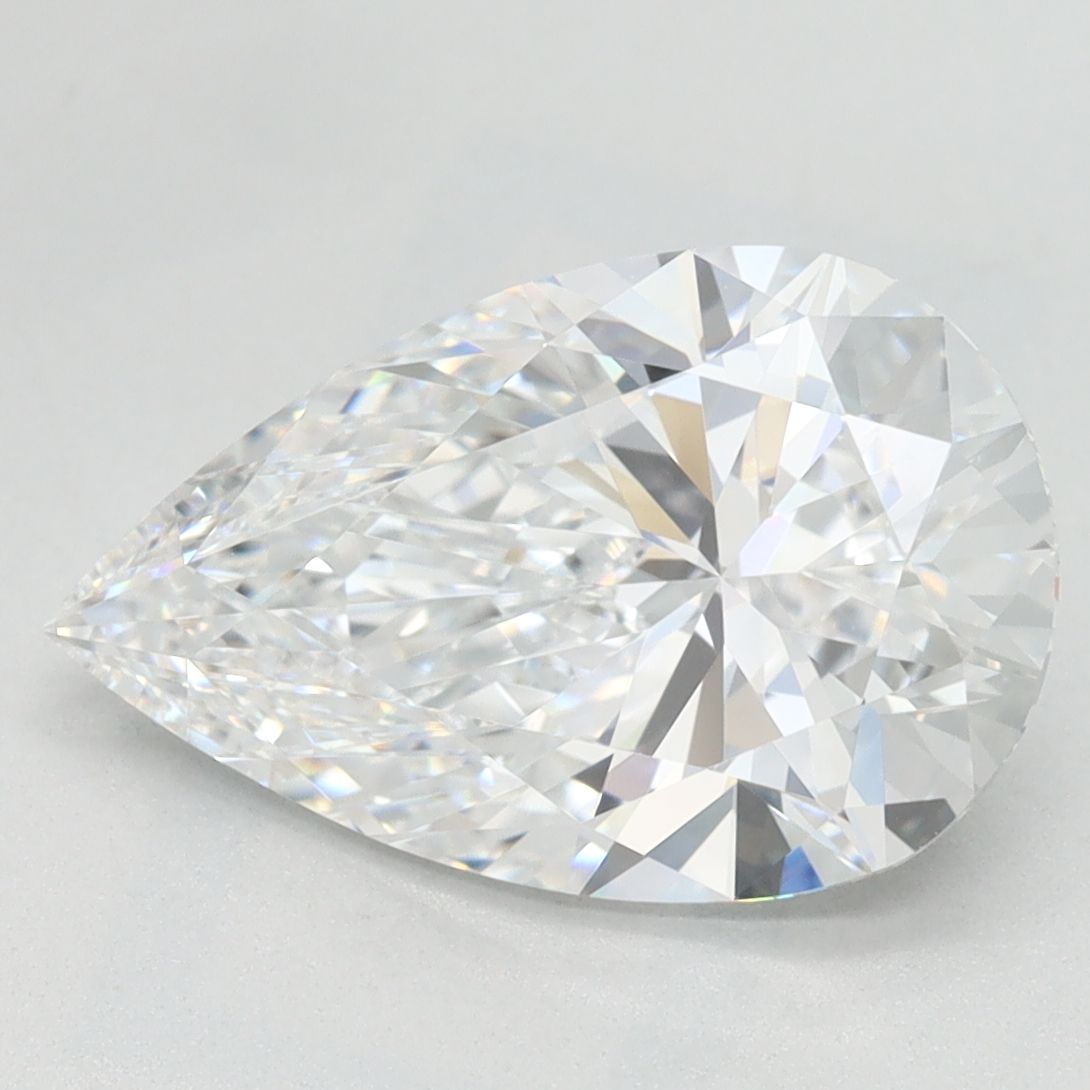 Lab Grown Diamond Lab-grown 2,72Ct D-VVS1 Pear - GIA7491882991 1