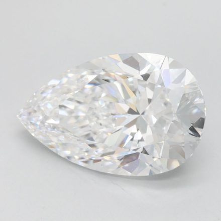 Lab Grown Diamond Lab-grown 3,06Ct D-FL Pear - IGILG784645738 1