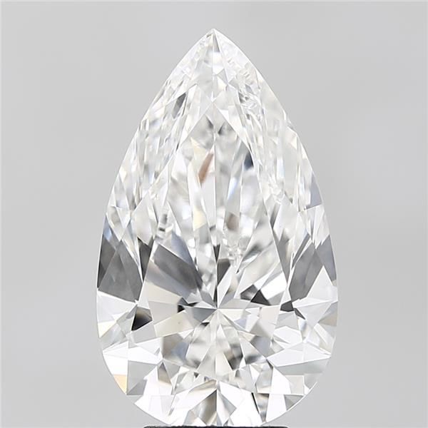 Lab Grown Diamond Lab-grown 6,07Ct F-VVS2 Pear - IGILG790646687 1