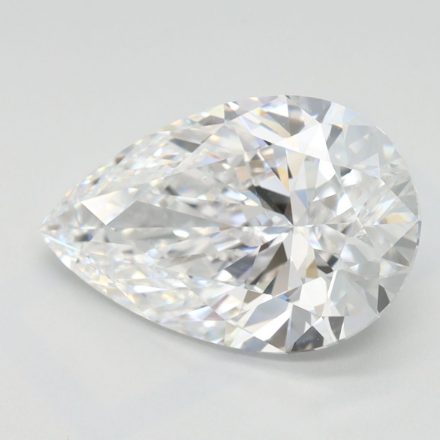 Lab Grown Diamond Lab-grown 3,05Ct D-VVS1 Pear - IGILG707537351 1