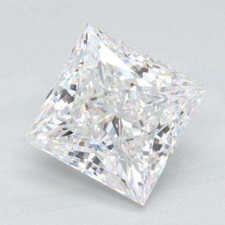 Lab Grown Diamond Lab-grown 2,16Ct D-IF Princess - IGILG723589309 1