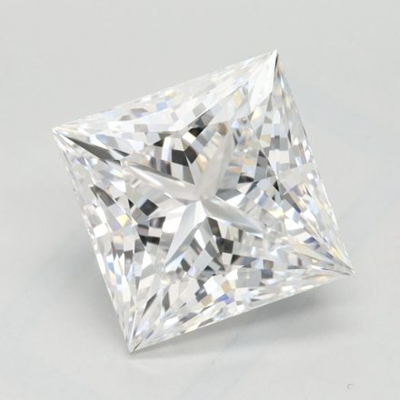 Lab Grown Diamond Lab-grown 2,41Ct D-IF Princess - IGILG728569882 1