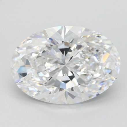 Lab Grown Diamond Lab-grown 3,74Ct D-FL Oval - IGILG780665491 1