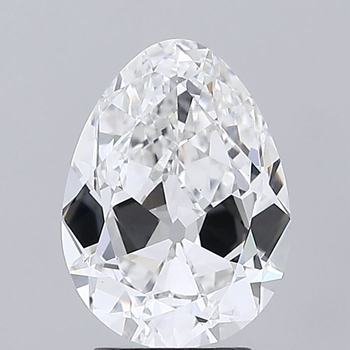 Lab Grown Diamond Lab-grown 2,56Ct F-VS1 Pear - IGILG807608924 1