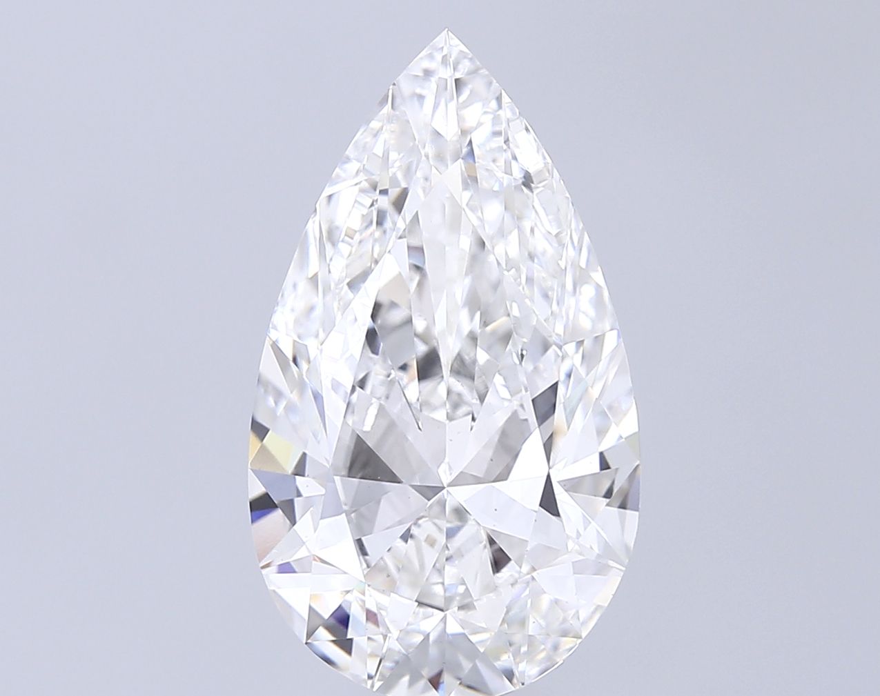 Lab Grown Diamond Lab-grown 6,04Ct F-VS1 Pear - IGILG789611167