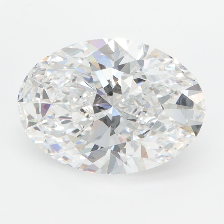 Lab Grown Diamond Lab-grown 2,76Ct D-IF Oval - IGILG743593394 1