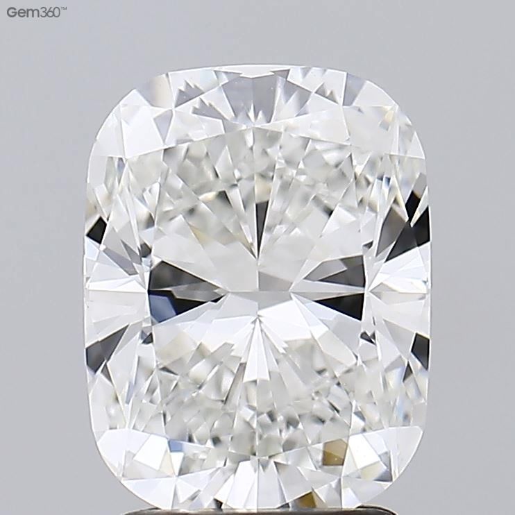 Lab Grown Diamond Lab-grown 2,5Ct G-IF Cushion - IGILG607344944 1