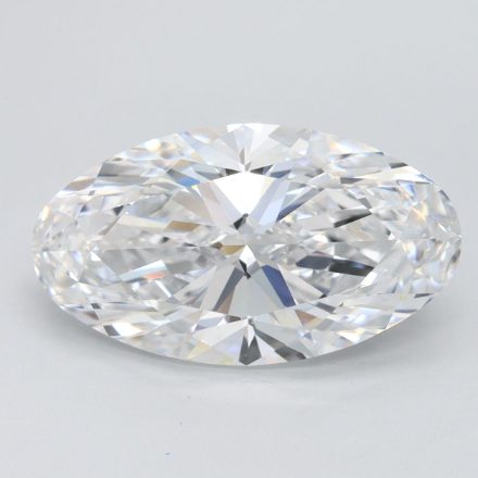 Lab Grown Diamond Lab-grown 3,04Ct D-FL Oval - IGILG784645276 1