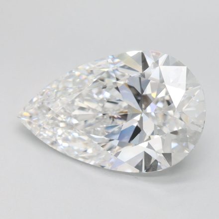 Lab Grown Diamond Lab-grown 3,2Ct D-FL Pear - IGILG784642133 1