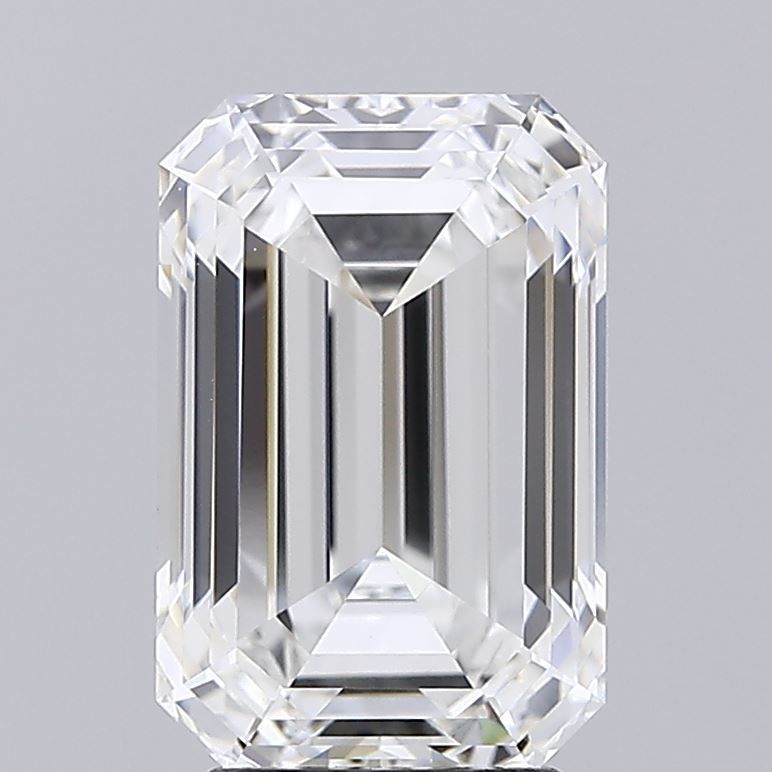 Lab Grown Diamond Lab-grown 3,7Ct F-VVS2 Emerald - GIA2517054443 1