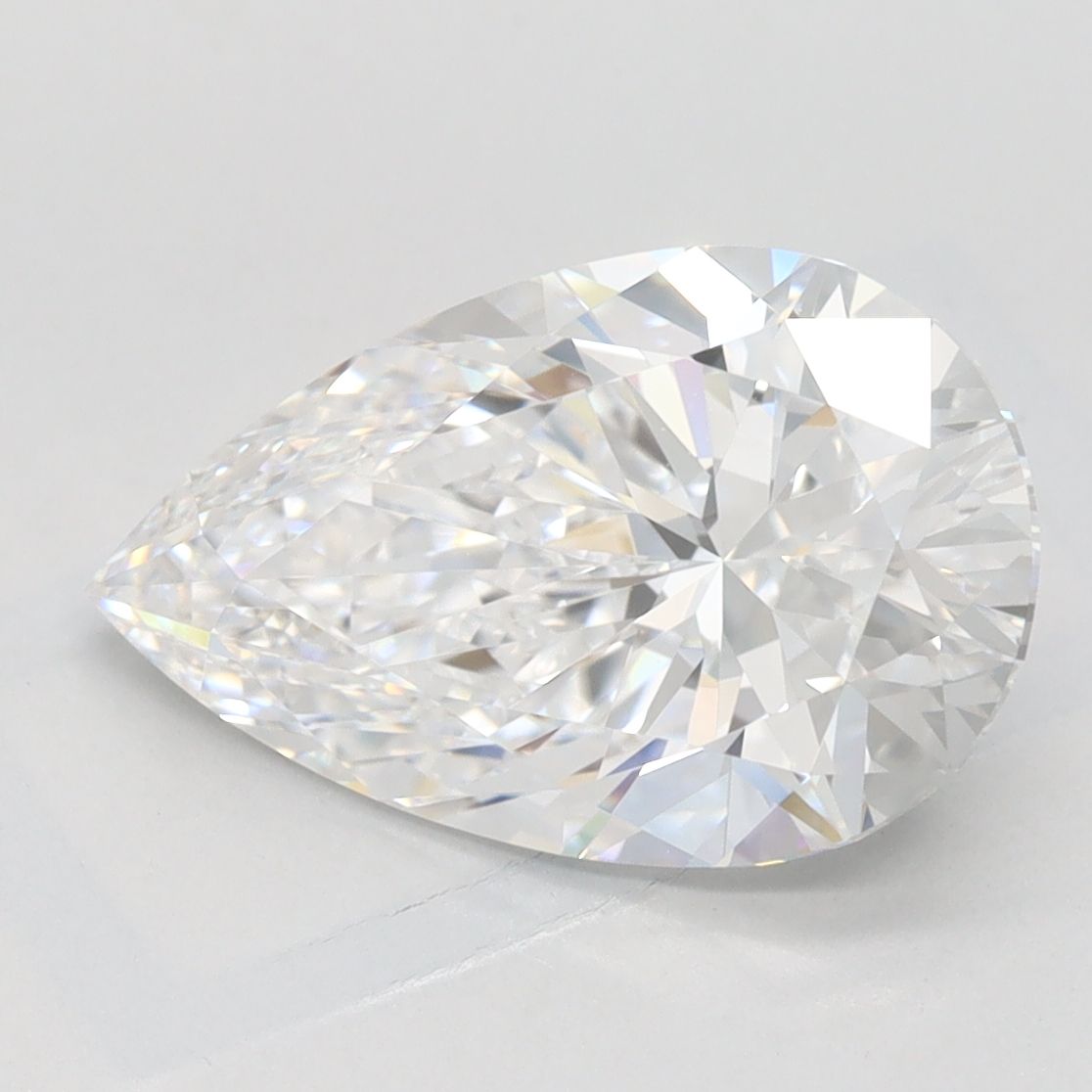 Lab Grown Diamond Lab-grown 2,54Ct D-IF Pear - IGILG732516268 1