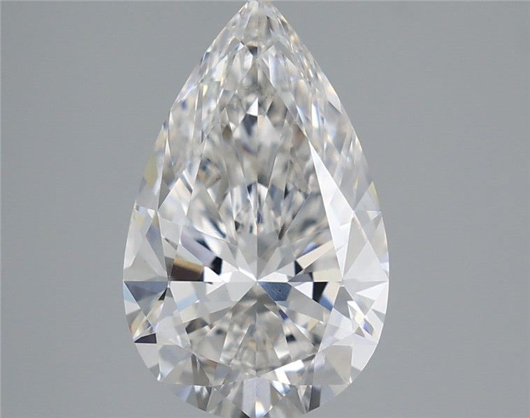 Lab Grown Diamond Lab-grown 3,43Ct F-VS1 Pear - IGILG671462848