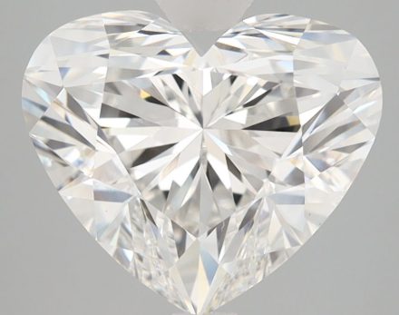 Lab Grown Diamond Lab-grown 4,07Ct F-VS1 Heart - GIA5496038467 1