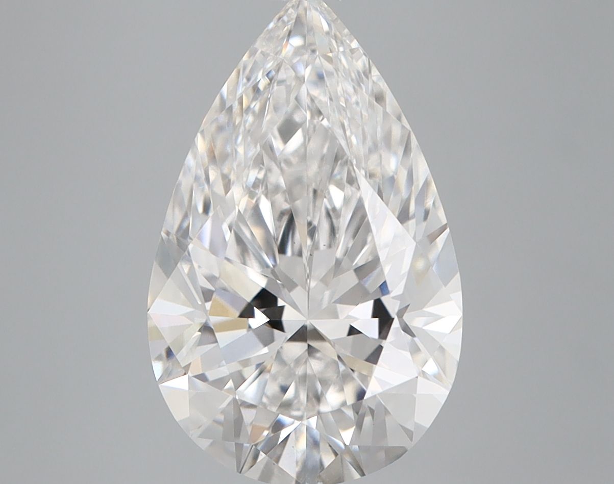 Lab Grown Diamond Lab-grown 3,54Ct D-VS1 Pear - IGILG786685063 1