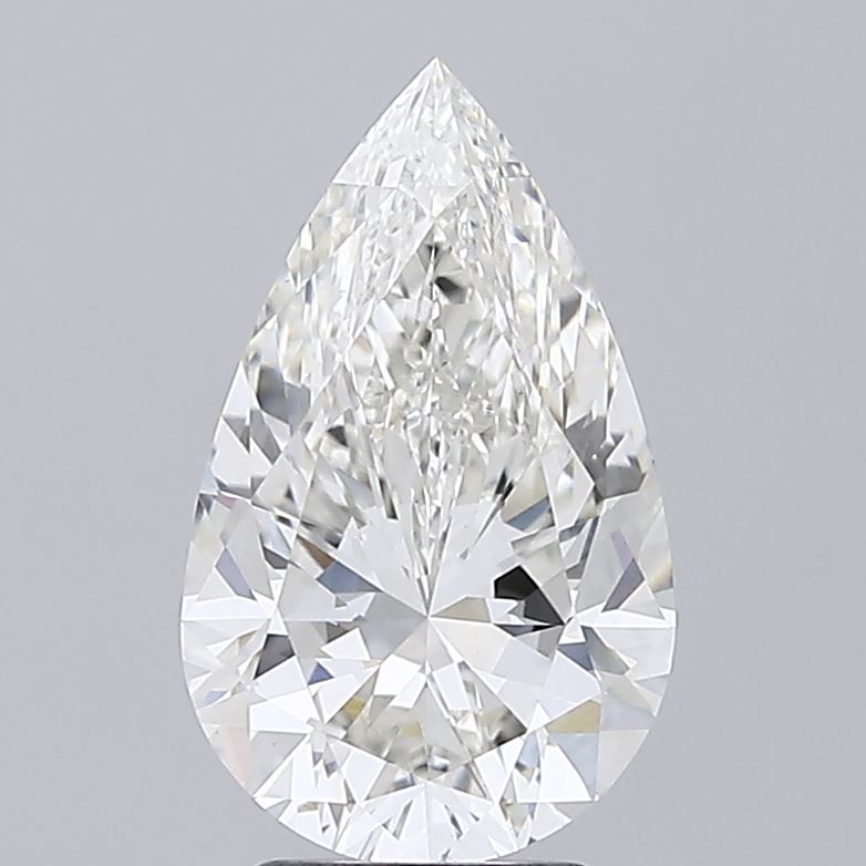 Lab Grown Diamond Lab-grown 3,7Ct G-VS1 Pear - IGILG757535179
