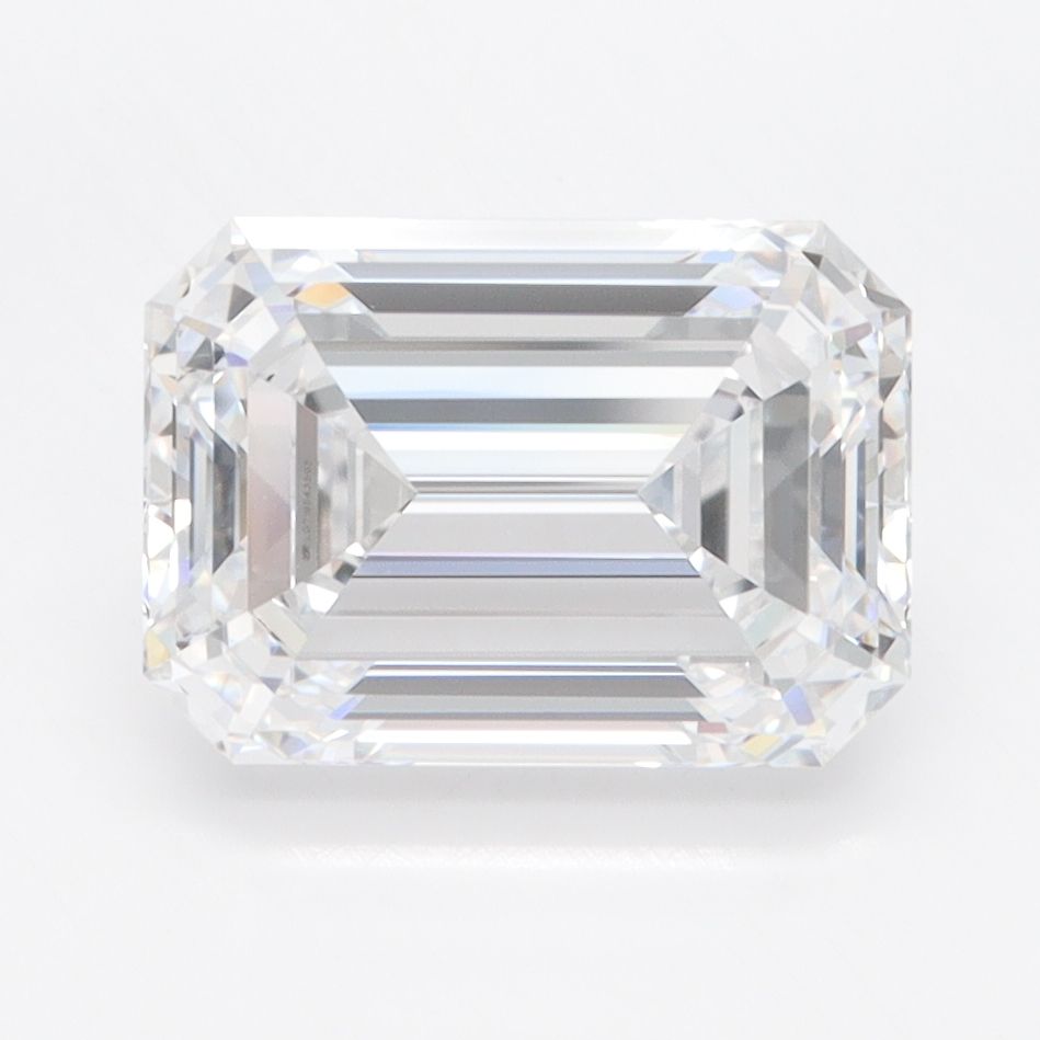 Lab Grown Diamond Lab-grown 3,02Ct D-IF Emerald - IGILG719543593 1