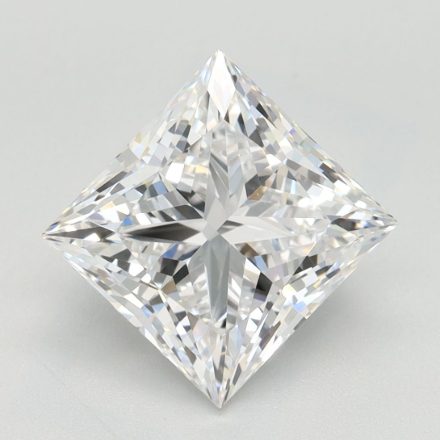 Lab Grown Diamond Lab-grown 2,75Ct D-IF Princess - IGILG695504977 1