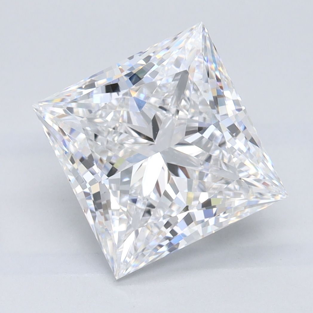 Lab Grown Diamond Lab-grown 2,71Ct D-IF Princess - IGILG724570766 1