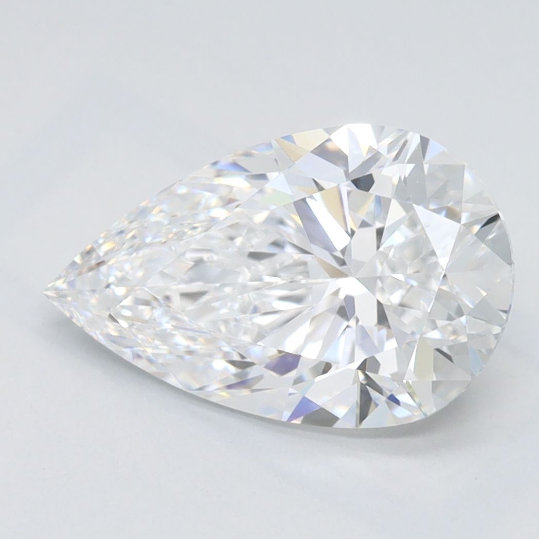 Lab Grown Diamond Lab-grown 2,1Ct D-IF Pear - IGILG724570740 1
