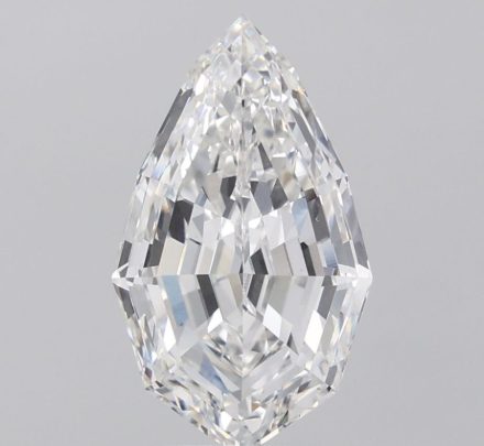 Lab Grown Diamond Lab-grown 5,09Ct F-VVS2 Pear - IGILG783617731 1