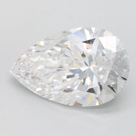 Lab Grown Diamond Lab-grown 3,37Ct D-IF Pear - IGILG744514797 1