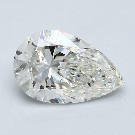 Diamond Natural 1,5Ct J-VS1 Pear - GIA7546655006 1
