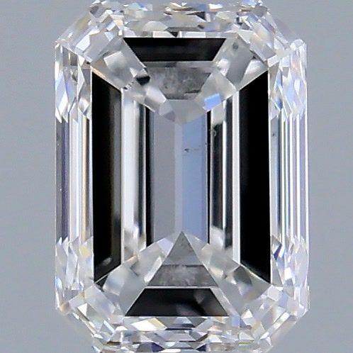 Diamond Natural 0,5Ct F-SI1 Emerald - GIA7558275372 1