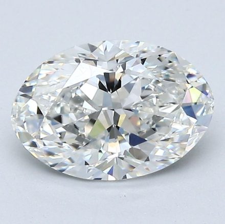Diamond Natural 1,51Ct G-VVS2 Oval - GIA7552229838 1