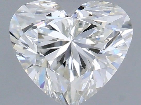 Diamond Natural 0,36Ct H-SI1 Heart - GIA7558118890 1