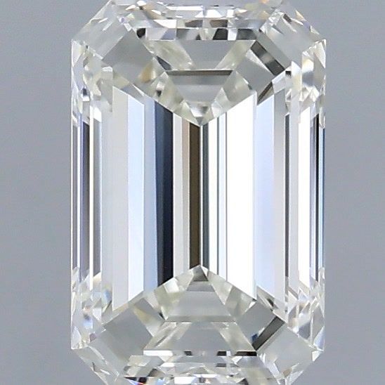 Diamond Natural 0,5Ct J-VVS2 Emerald - GIA7556231744