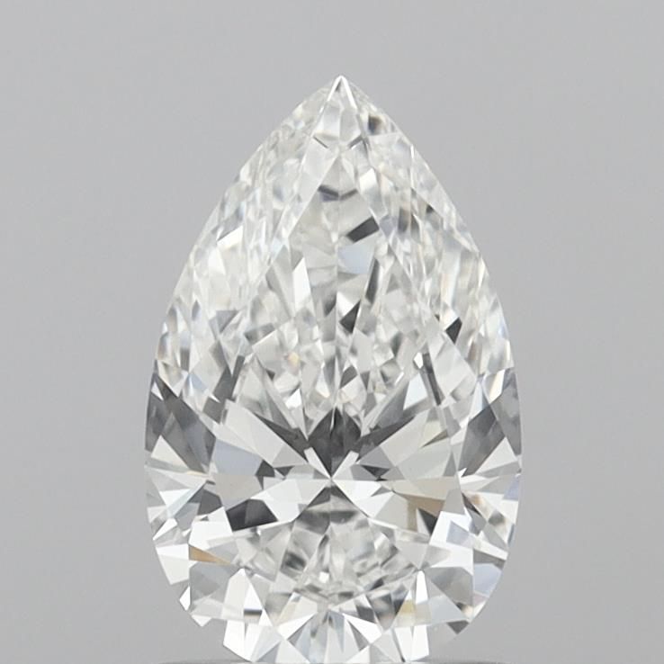 Diamond Natural 0,86Ct F-VVS2 Pear - GIA6551384114 1
