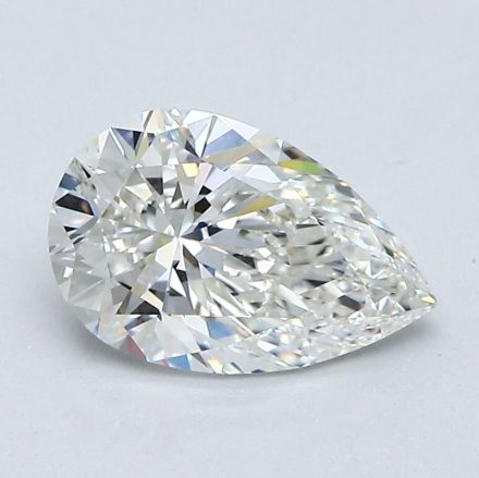 Diamond Natural 1,3Ct H-VVS2 Pear - GIA3545552610 1