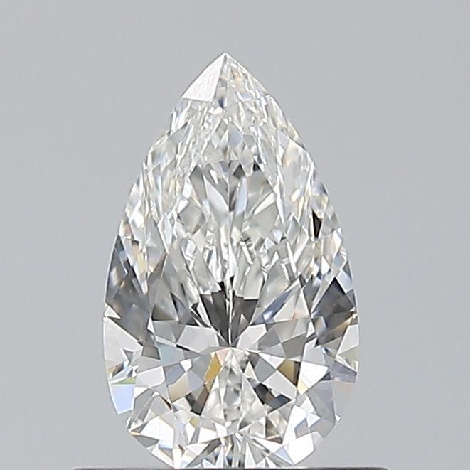 Diamond Natural 0,6Ct F-VVS2 Pear - GIA6555563205