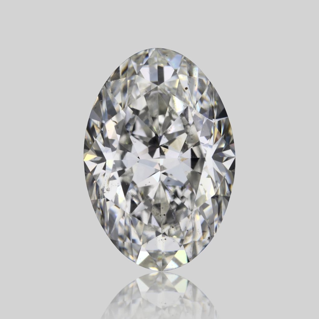 Diamond Natural 1,71Ct H-SI1 Oval - GIA6555418845 1