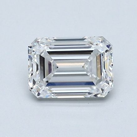 Diamond Natural 1,01Ct F-VVS2 Emerald - GIA7551339021 1