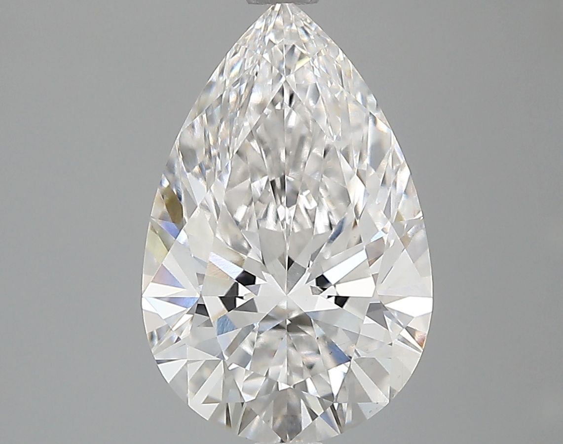 Lab Grown Diamond Lab-grown 2,59Ct F-VS1 Pear - IGILG791626742 1