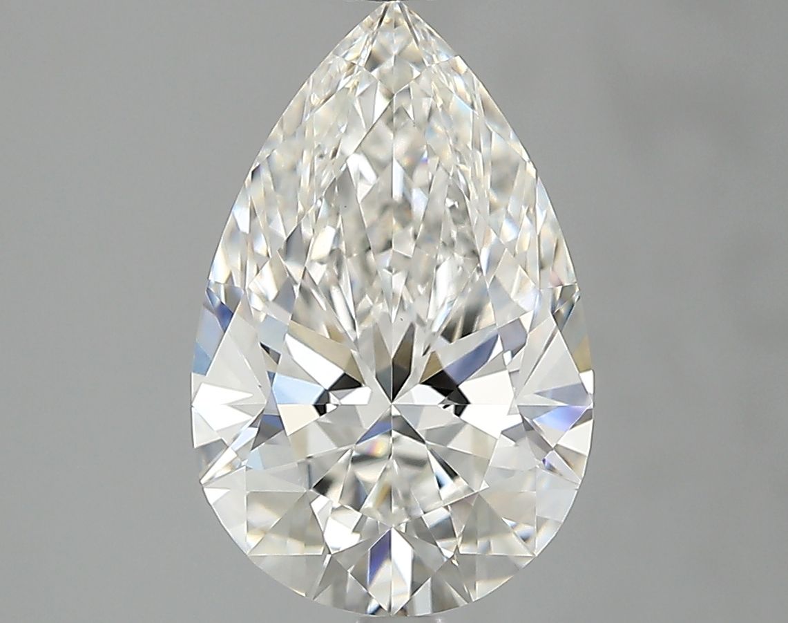 Lab Grown Diamond Lab-grown 2,54Ct F-VVS2 Pear - IGILG800619107 1