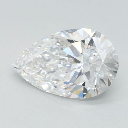 Lab Grown Diamond Lab-grown 2,17Ct D-FL Pear - IGILG804660435 1