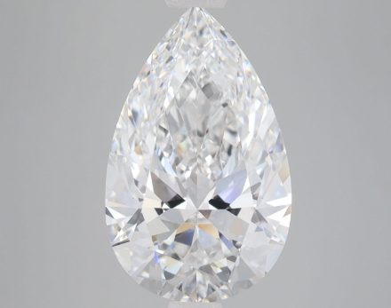 Lab Grown Diamond Lab-grown 5,01Ct D-VVS2 Pear - IGILG812628958 1