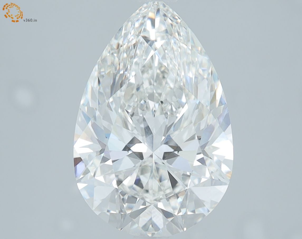 Lab Grown Diamond Lab-grown 3,24Ct G-VVS2 Pear - IGILG603335249 1