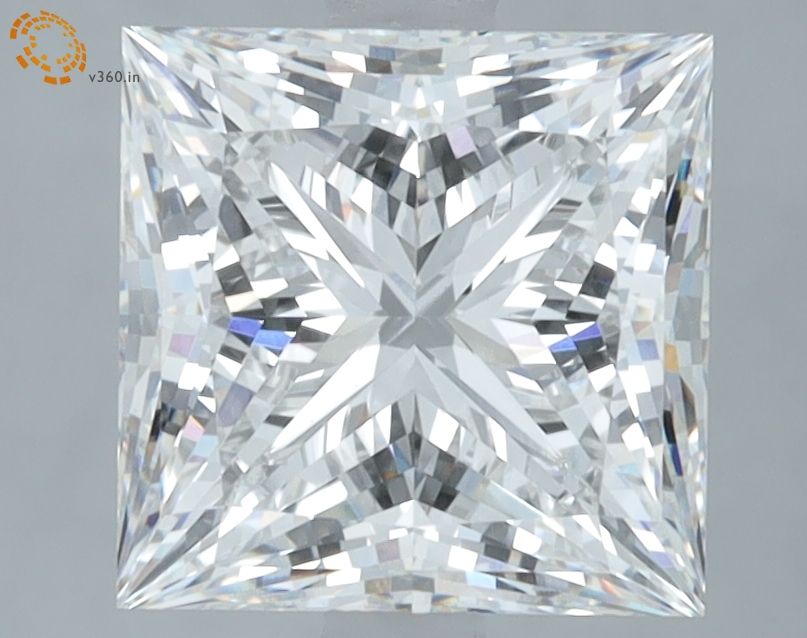 Lab Grown Diamond Lab-grown 3,27Ct E-VVS2 Princess - IGILG801620384 1