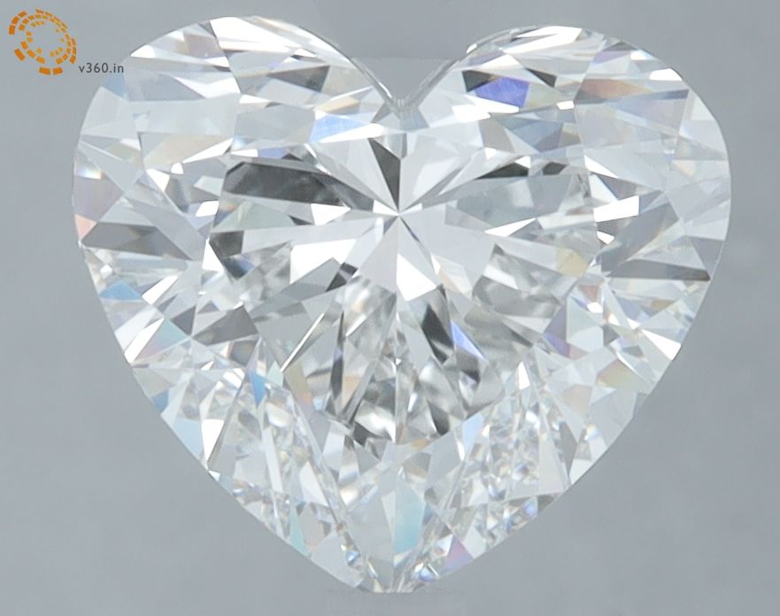 Lab Grown Diamond Lab-grown 3,28Ct E-VVS2 Heart - IGILG801620376 1