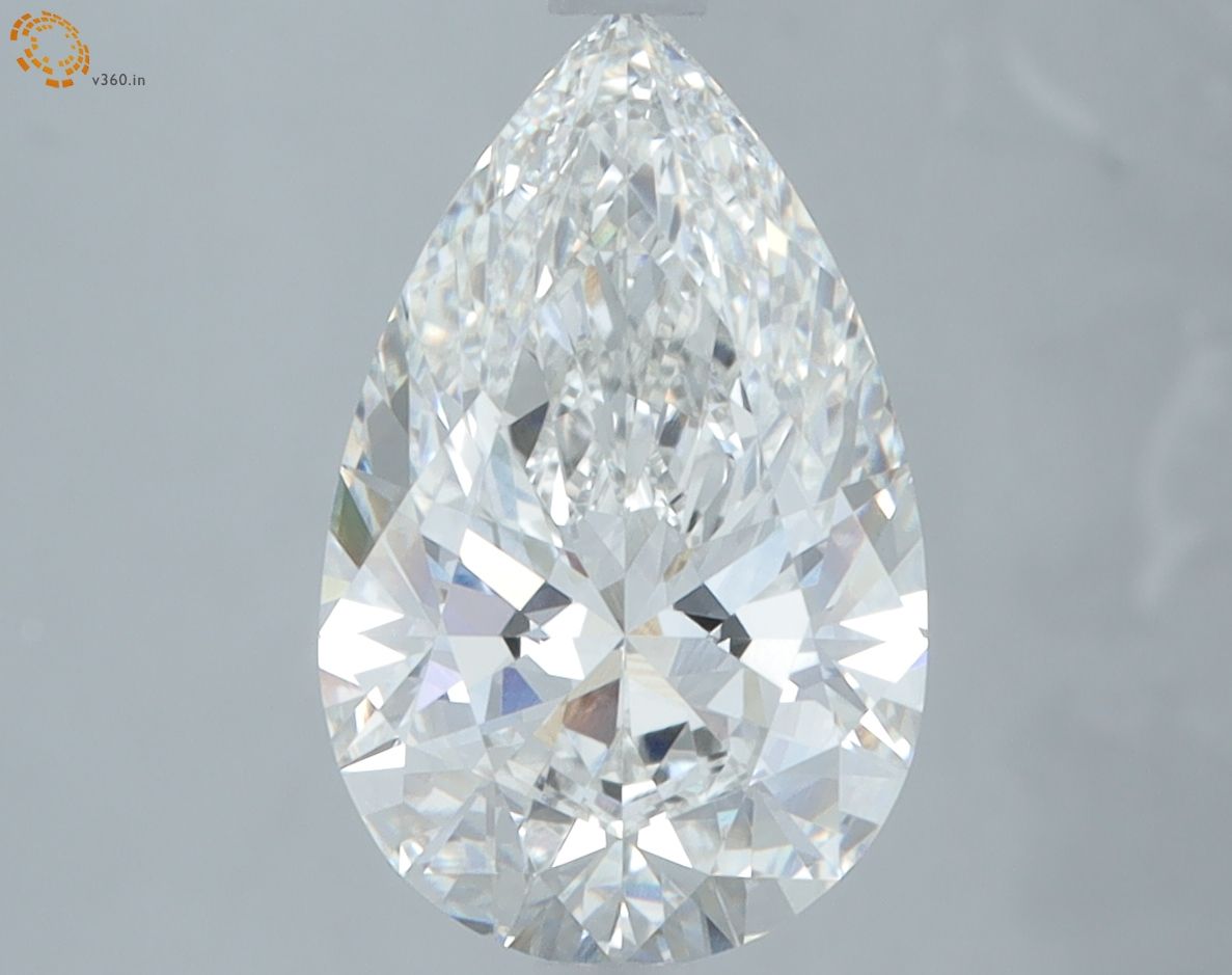 Lab Grown Diamond Lab-grown 2,88Ct G-VVS2 Pear - IGILG712535720 1