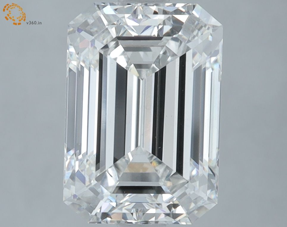 Lab Grown Diamond Lab-grown 3,55Ct F-VS1 Emerald - IGILG757519676 1