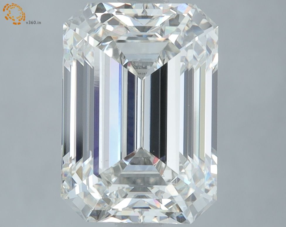 Lab Grown Diamond Lab-grown 3,68Ct G-VS1 Emerald - IGILG775629332 1